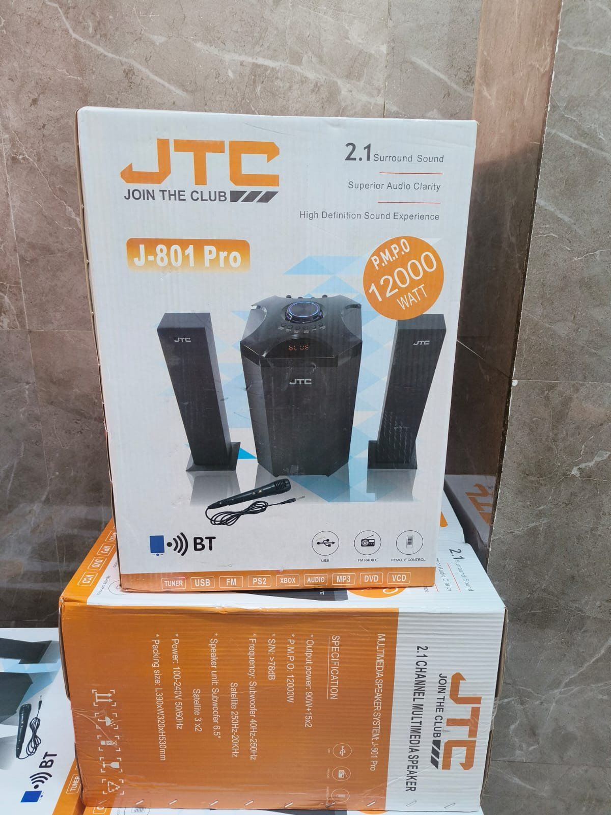 JTC MTUNGI 2.1CH Home Theatre-SYSTEM: Powerful Audio for Every Occasion