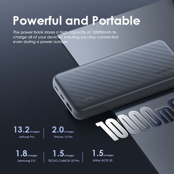 oraimo Slice Link Pro 10000mAh 22.5W Power Bank