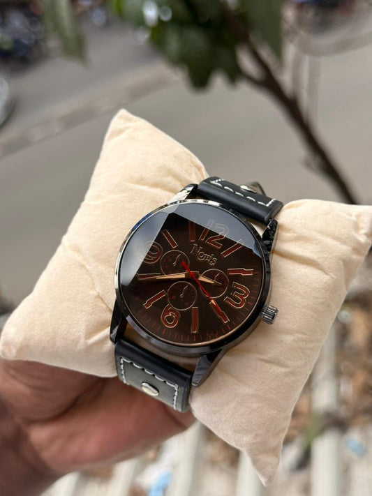 noris leather watch NL04