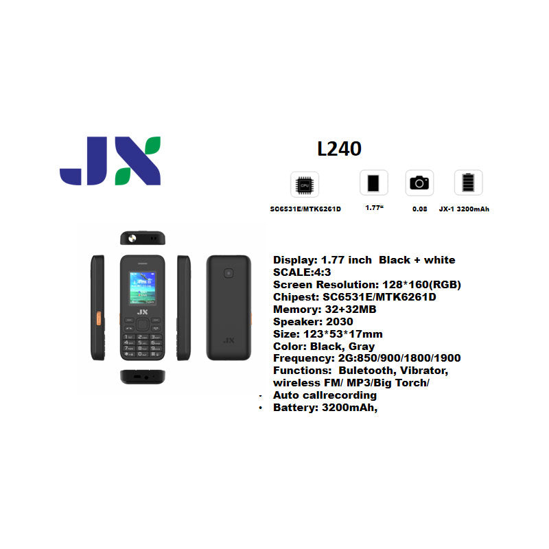 JX L240 Feature Phone